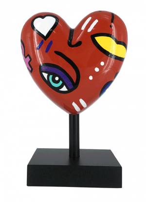 Missive Heart sculpture